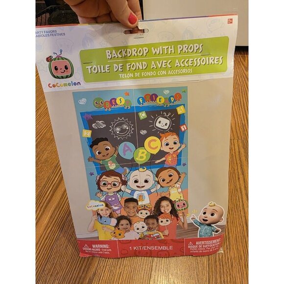 Cocomelon Birthday Party Supplies Candle Table Decor Backdrop Bday Banner New - Picture 8 of 9